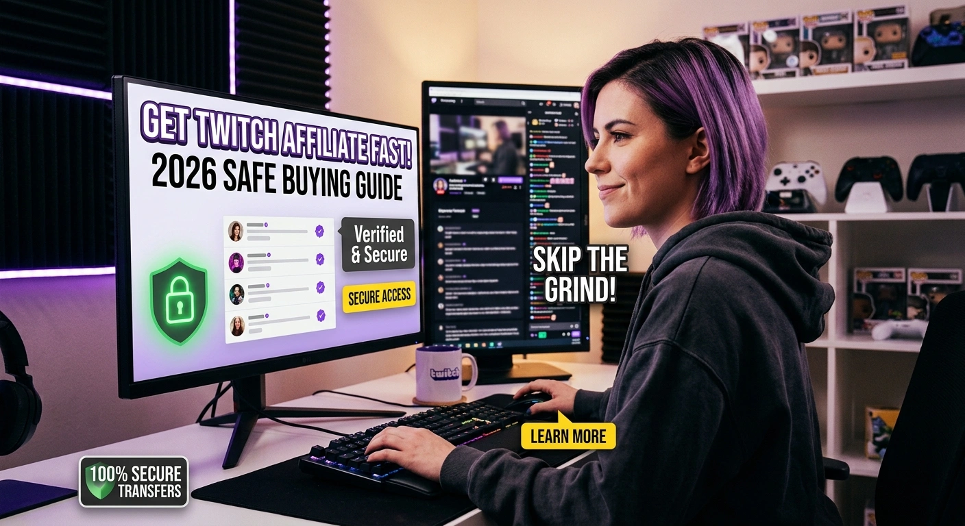 Where to Buy a Twitch Affiliate Account Safely in 2026 (Buyer's Guide)